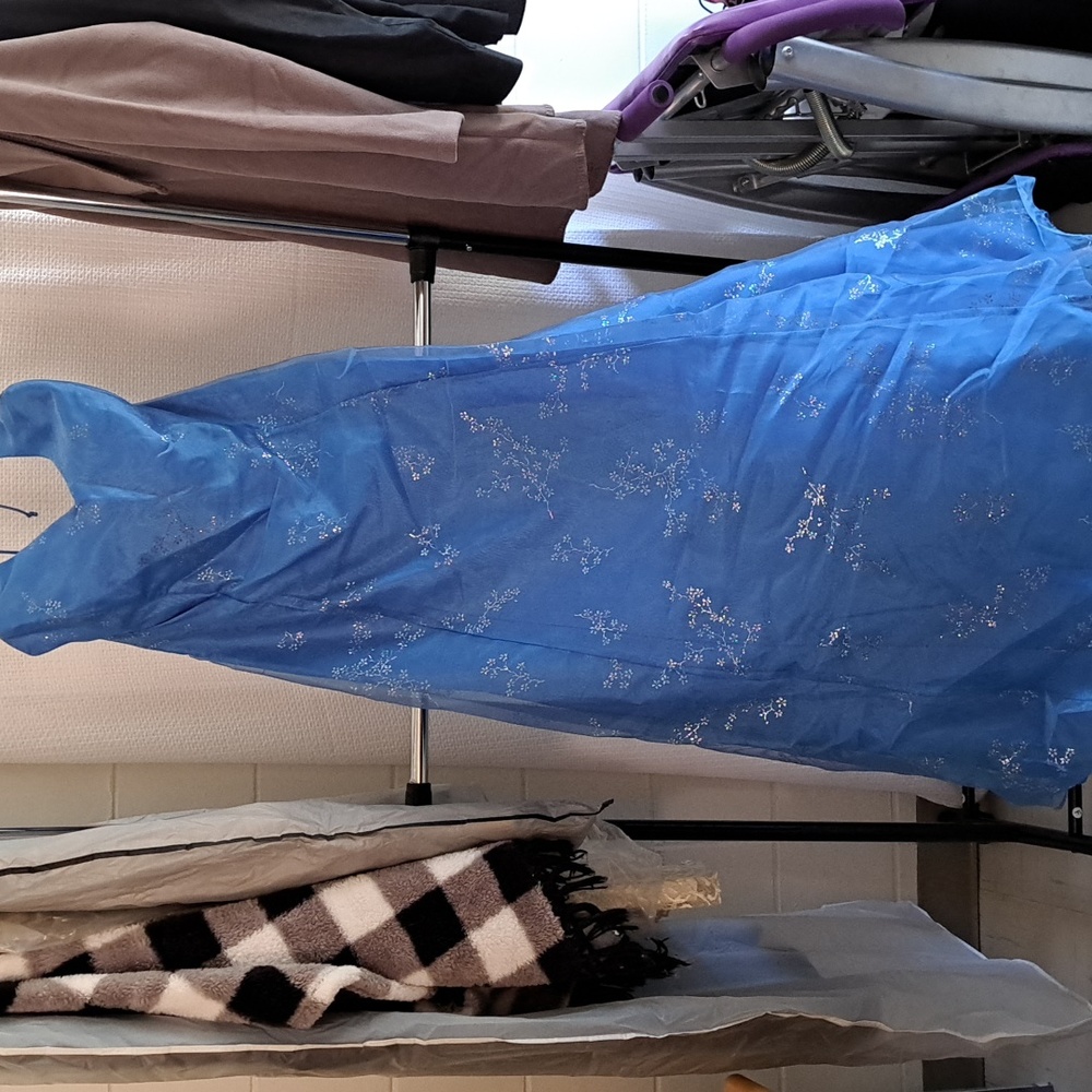 Light blue Prom dress sz 19 Blondie Nites by Linda Bernell